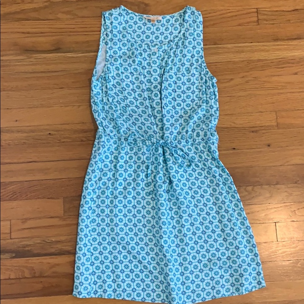 Floral Tie-Front Dress